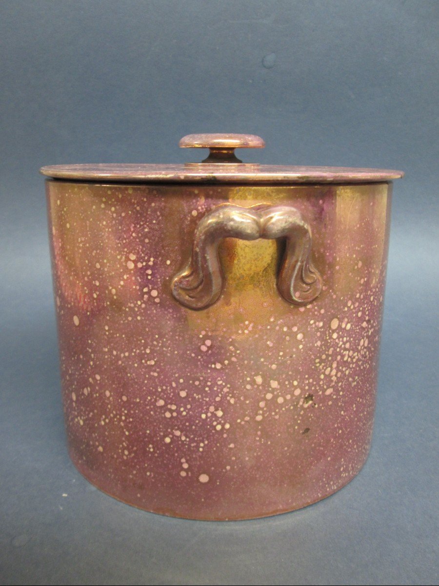 Sarreguemines, Lustre Decor Burgos, Pâté Pot-photo-3