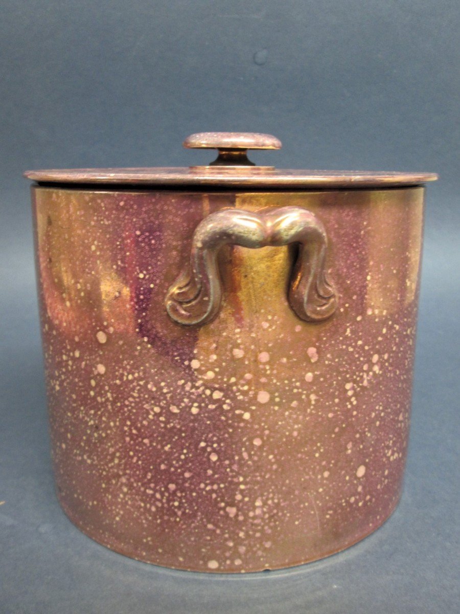 Sarreguemines, Lustre Decor Burgos, Pâté Pot-photo-1