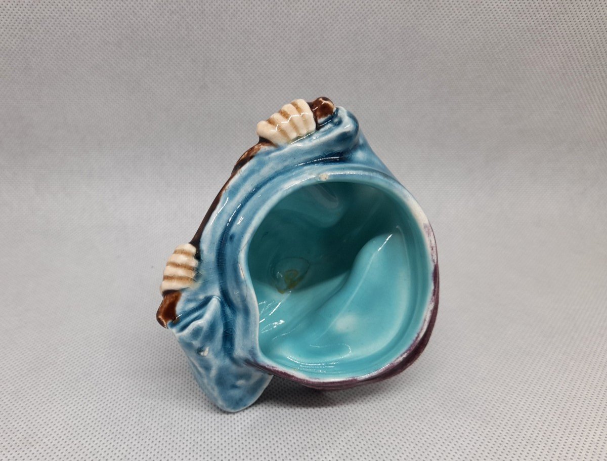 Sarreguemines, Tobacco Pot, Cairo Donkey, Majolica-photo-5