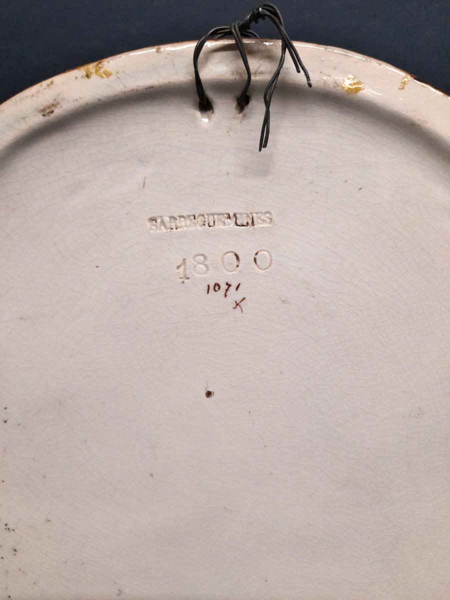 Sarreguemines, Fumoir Cordonnier, Majolique, Pot à Tabac, Fumeur-photo-2