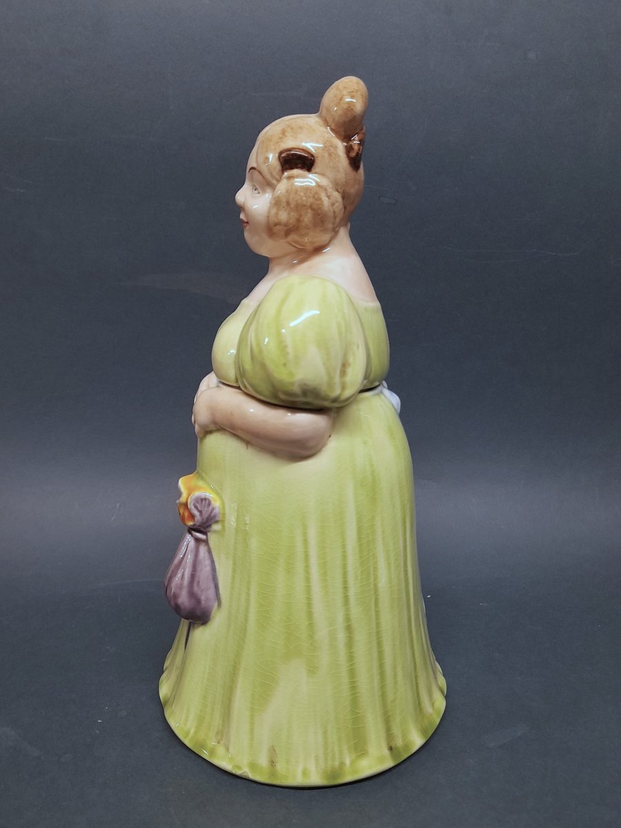 Sarreguemines, Biedermeier Tobacco Jar-photo-4
