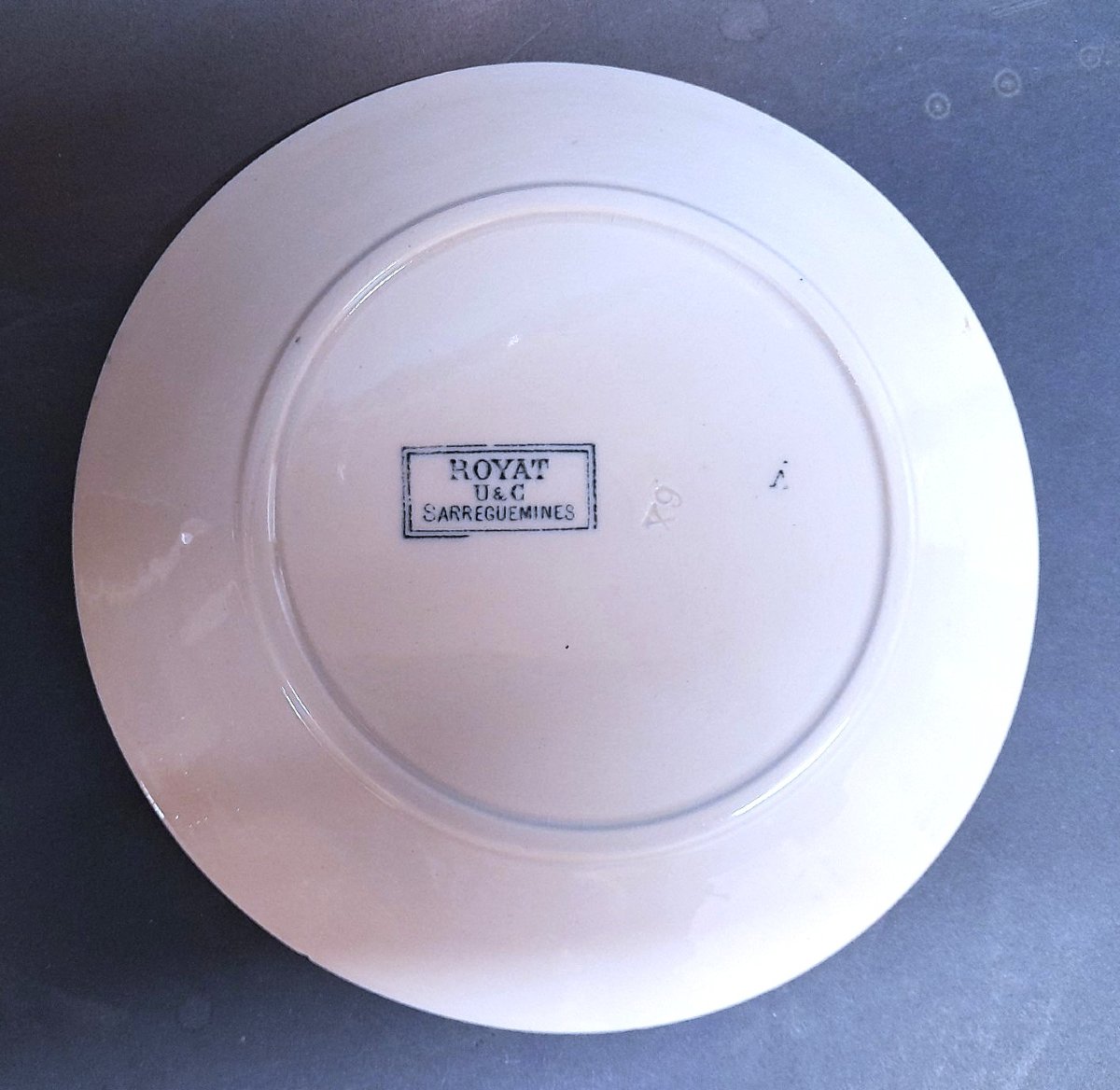 Sarreguemines, Art Nouveau, Royat Tableware-photo-2