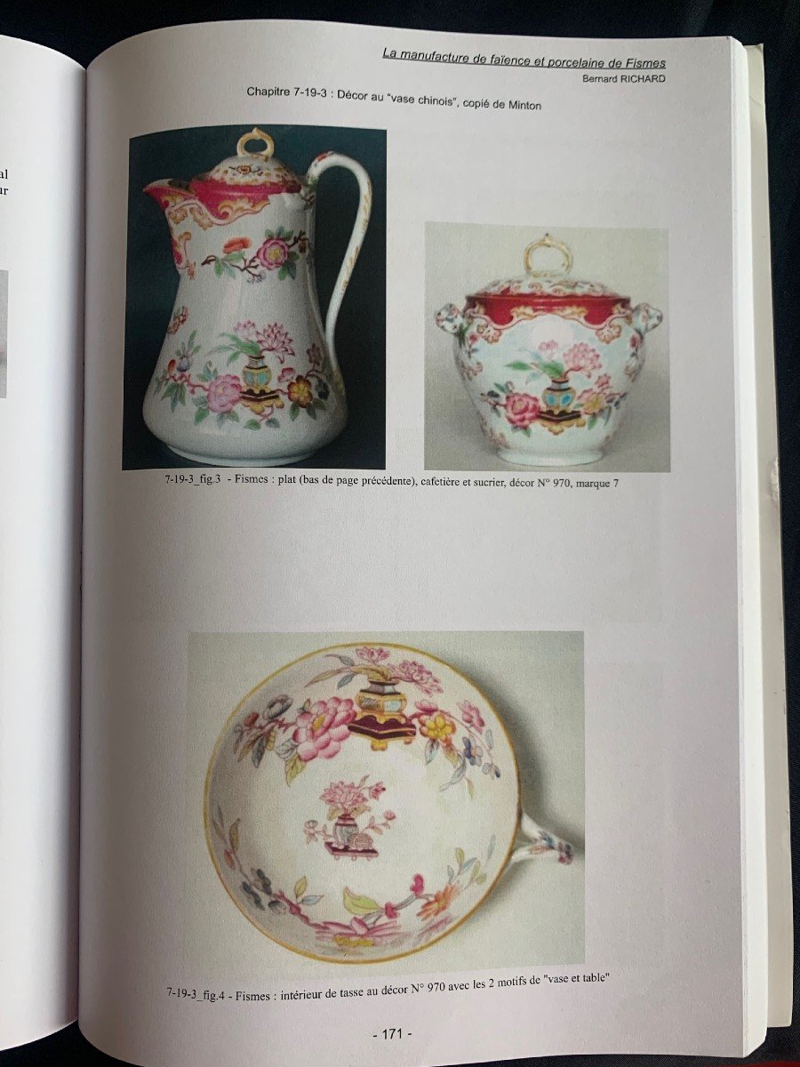 Fismes, Vernon (vpf), Porcelain Tea Service, Minton, Sarreguemines-photo-8