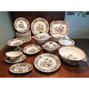 Sarreguemines, Table Service, Montmorency Decor