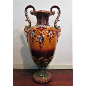 Sarreguemines, Grand Vase "Renaissance"