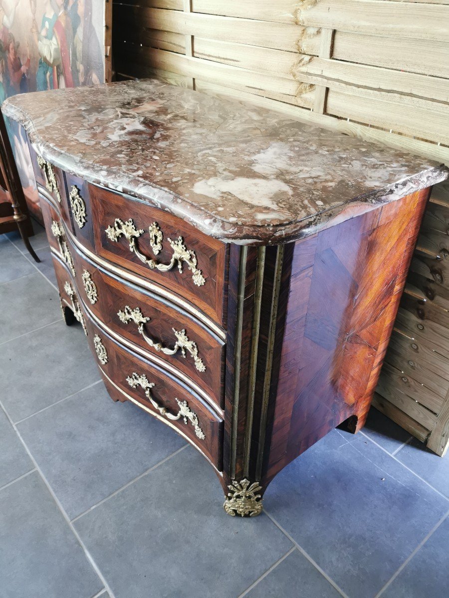 18th Century Regency Chest Of Drawers Stamped By Francois Mondon-photo-3