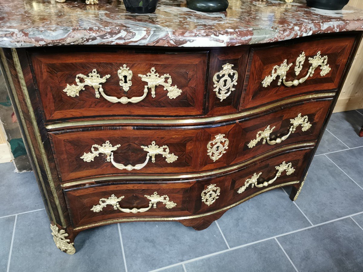 18th Century Regency Chest Of Drawers Stamped By Francois Mondon-photo-3