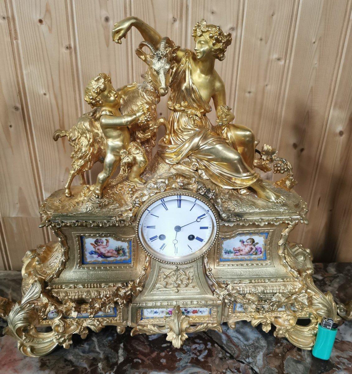 Pendulum Gilt Bronze-photo-2