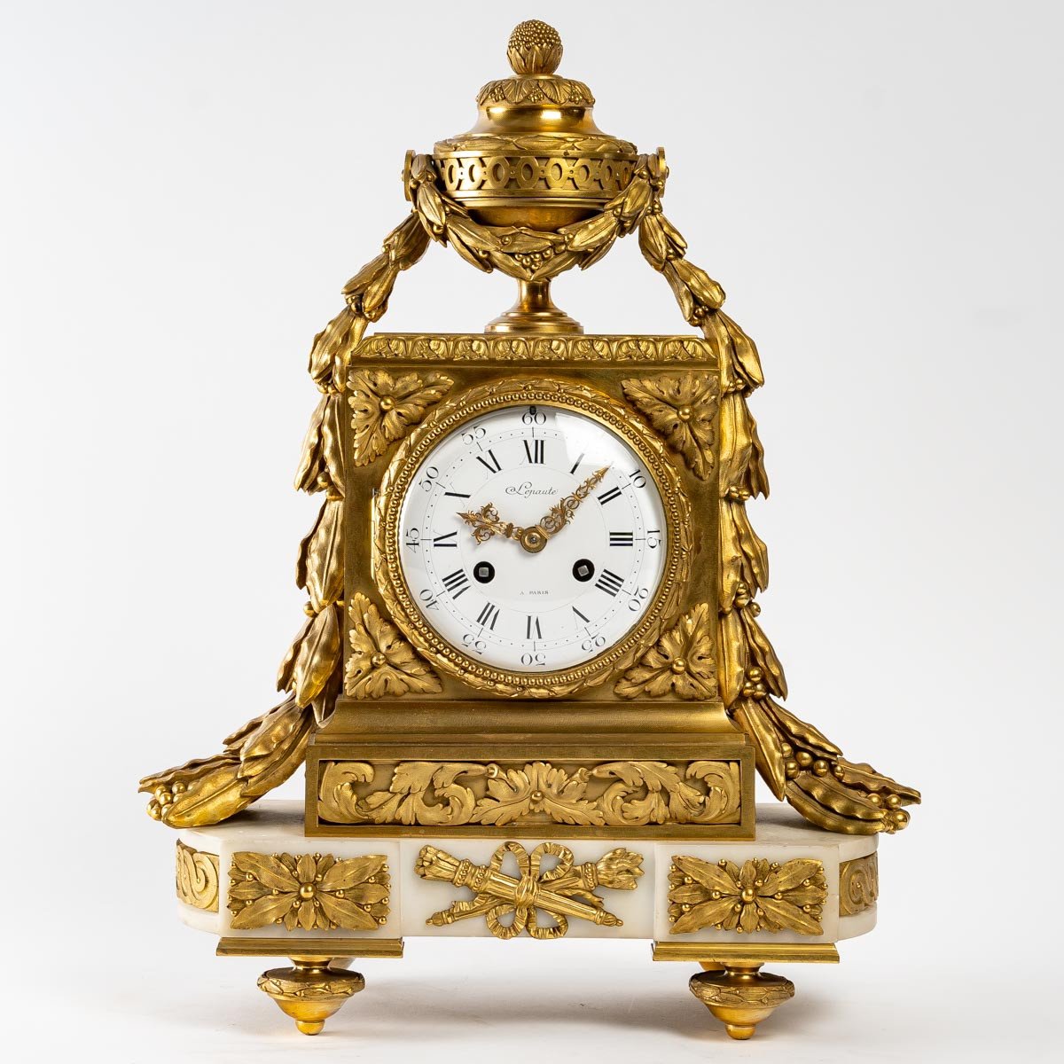 A Clock In Louis XVI Style.