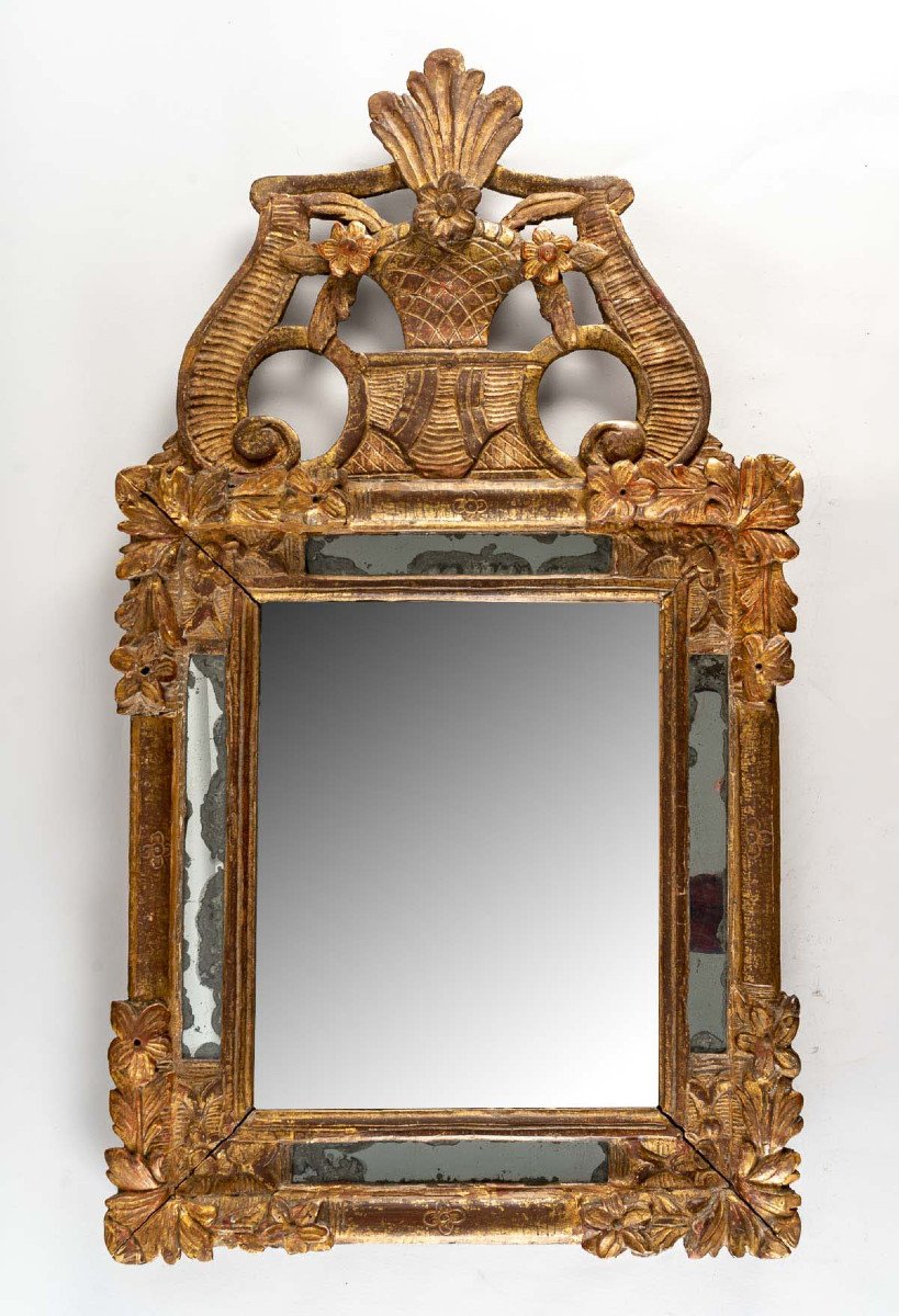 Miroir d'époque Louis XIV (1643 - 1715). 