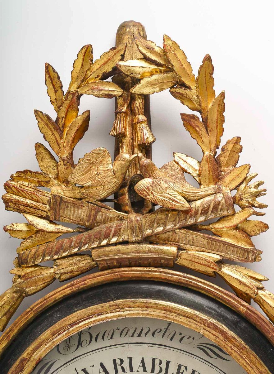 Baromètre d'époque Louis XVI (1774 - 1793).-photo-2