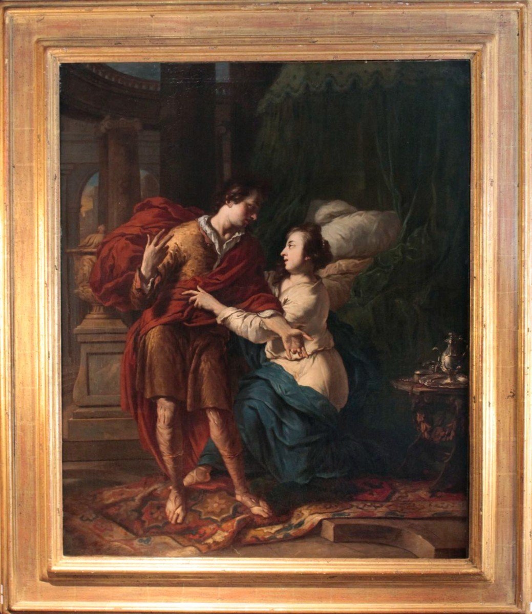 Johannes Voorhout (1647 - 1723): Joseph Et La Femme De Putiphar.