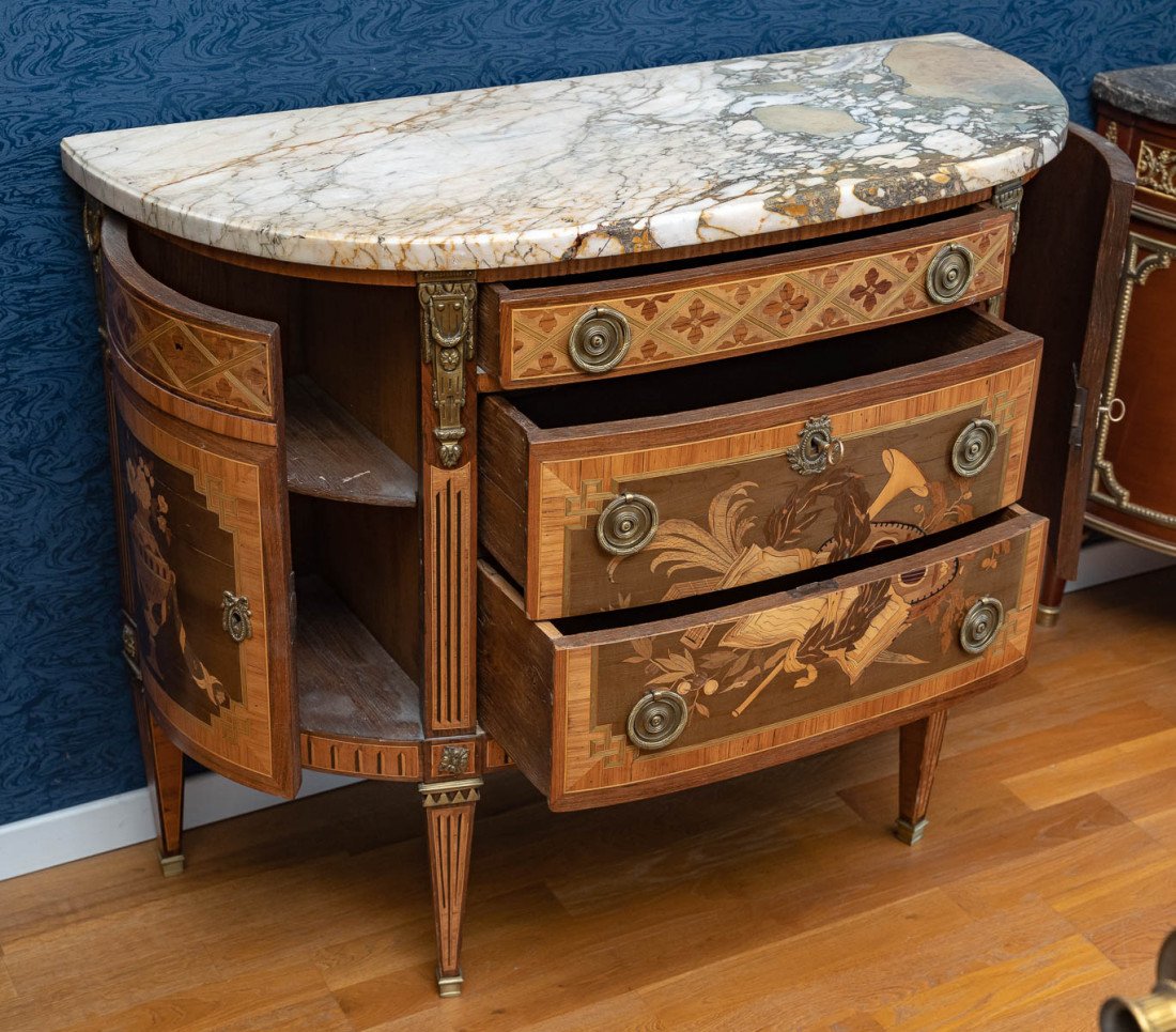 Commode De Style Louis XVI.-photo-2