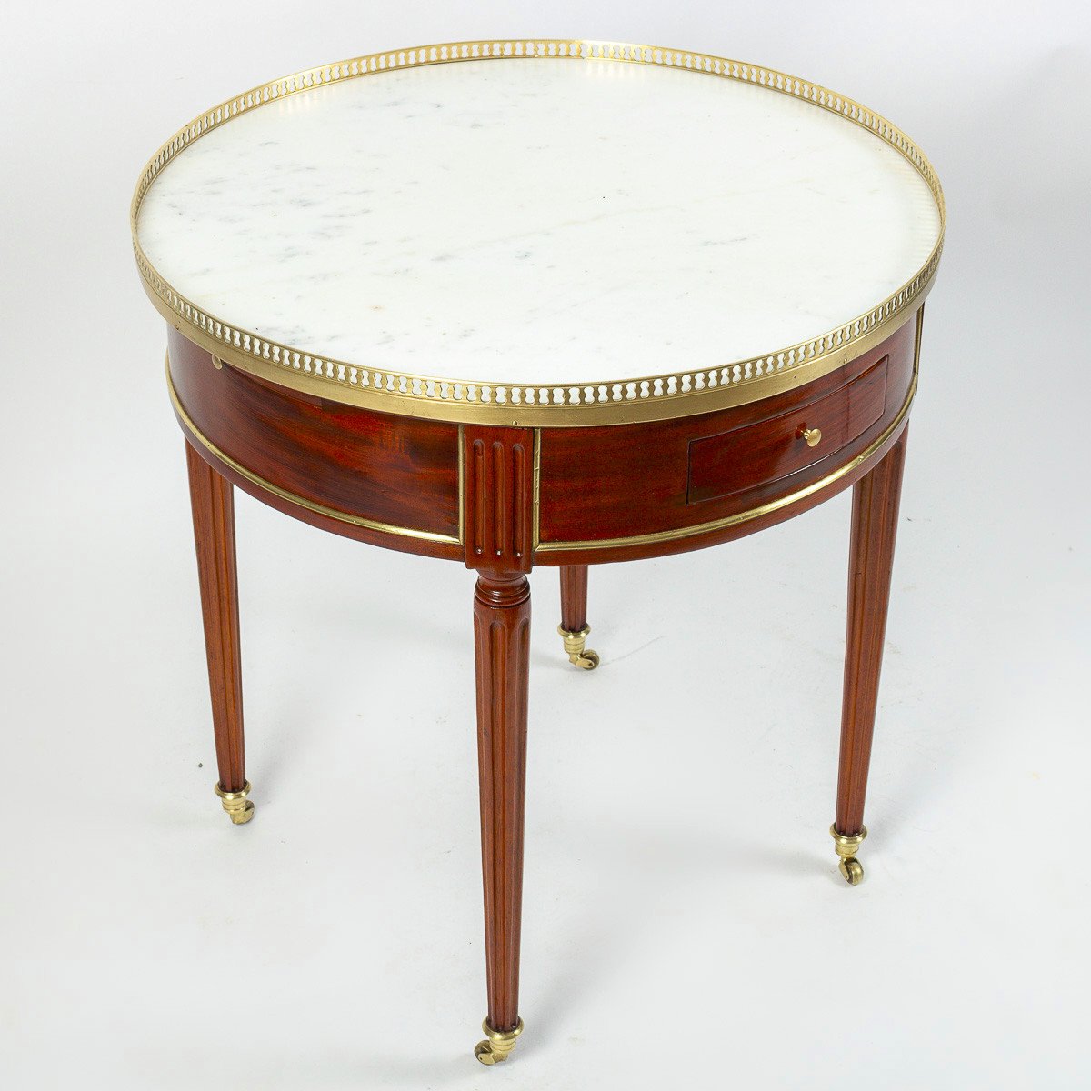 A Louis XVI Period (1774 - 1793) Bouillotte Table.-photo-1