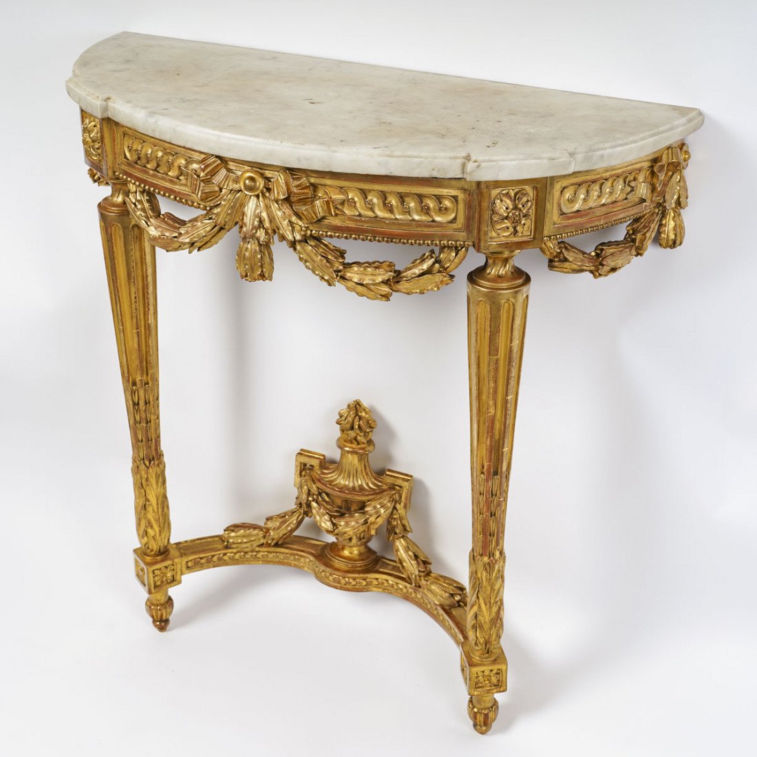 A Napoleon III Period (1848 - 1870) Console Table.-photo-3
