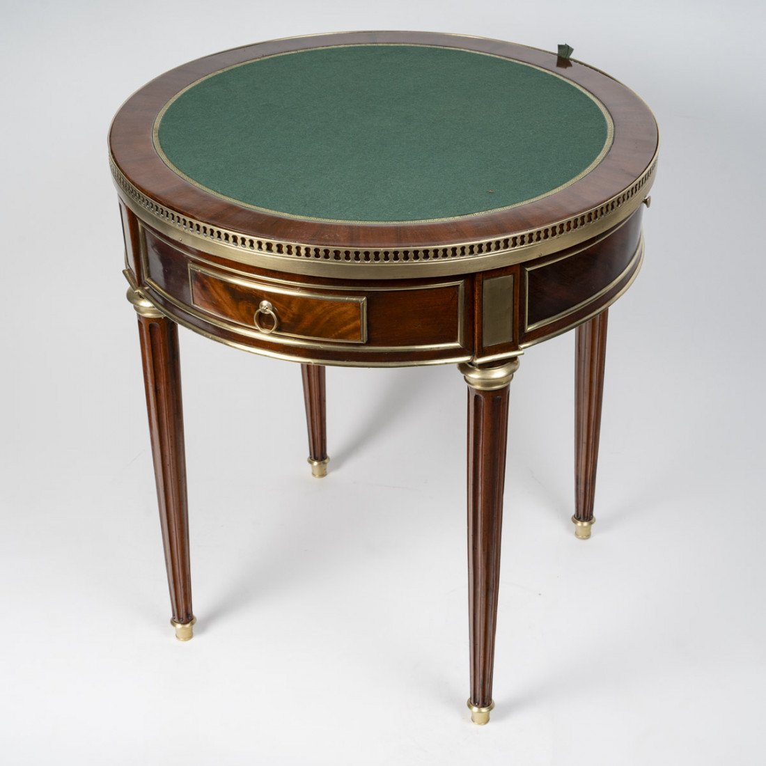Table Bouillotte d'époque Louis XVI (1774 - 1793).-photo-2