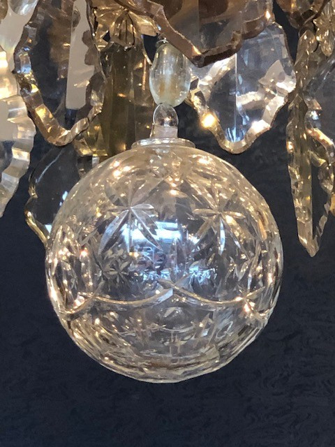 An Important Chandelier In Louis XV Style. 19th Century.-photo-1