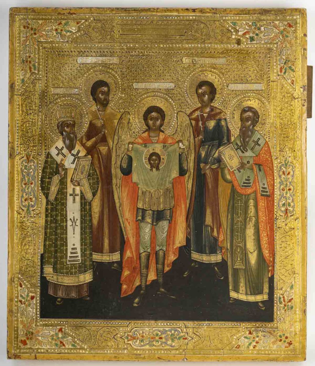 Russian Icon, 19th Century.-photo-2