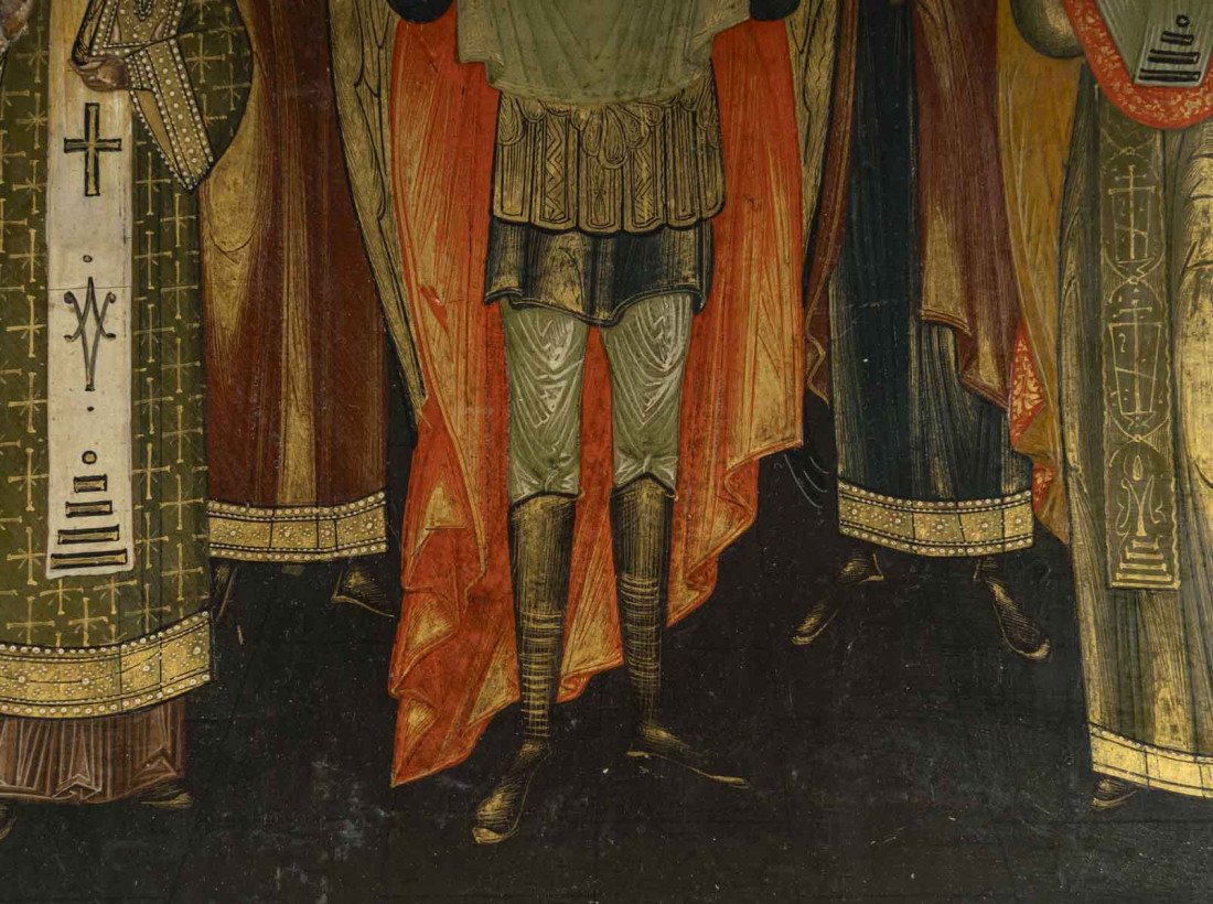 Russian Icon, 19th Century.-photo-2
