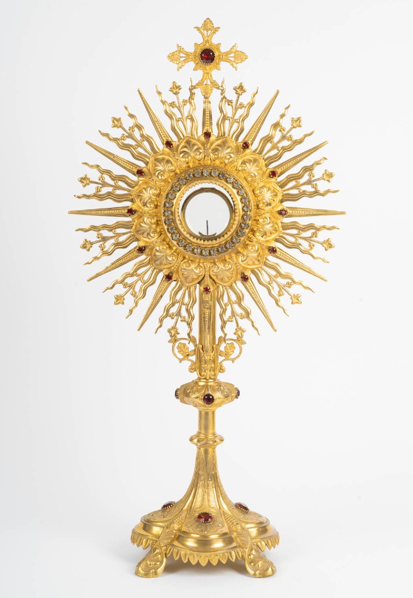 Ostensoir, Epoque Napoléon III (1848-1870), XIXe siècle.
