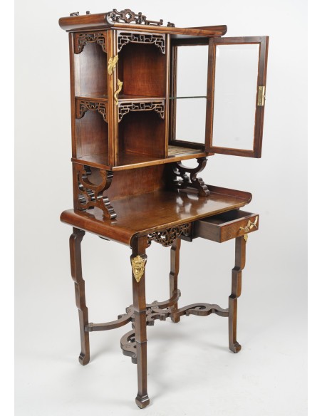 Display Case Attributed To Viardot From The Napoleon III Period (1848-1870), 19th Century.-photo-2