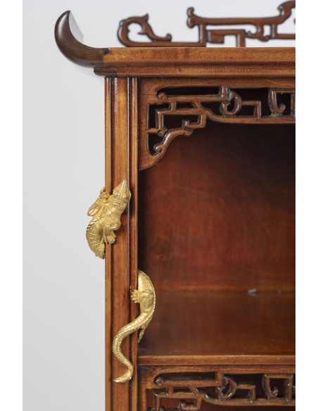 Display Case Attributed To Viardot From The Napoleon III Period (1848-1870), 19th Century.-photo-3