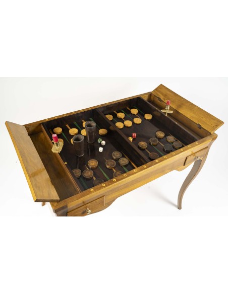 Table à jeux. Epoque Louis XV (1724-1774), XVIIIème-photo-3