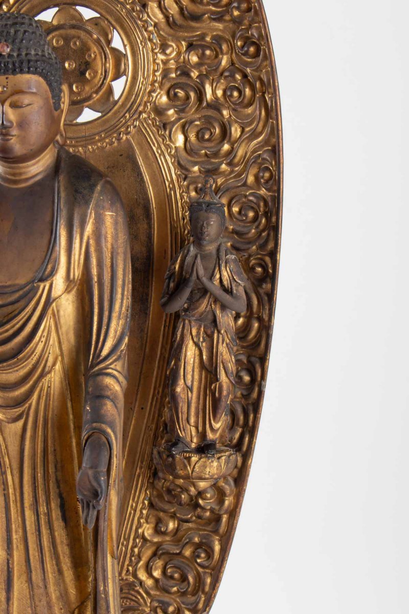 A Statue Of Buddha Amida.-photo-2