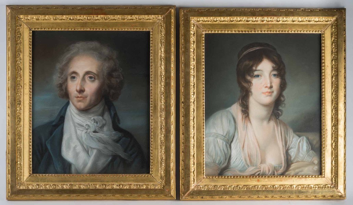 A Pair Of Portraits.