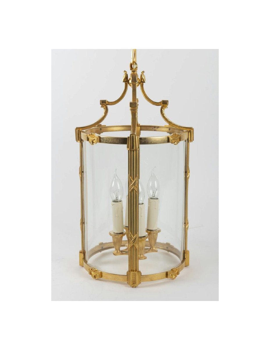 A Pair Of Louis XVI Style Lanterns. -photo-3