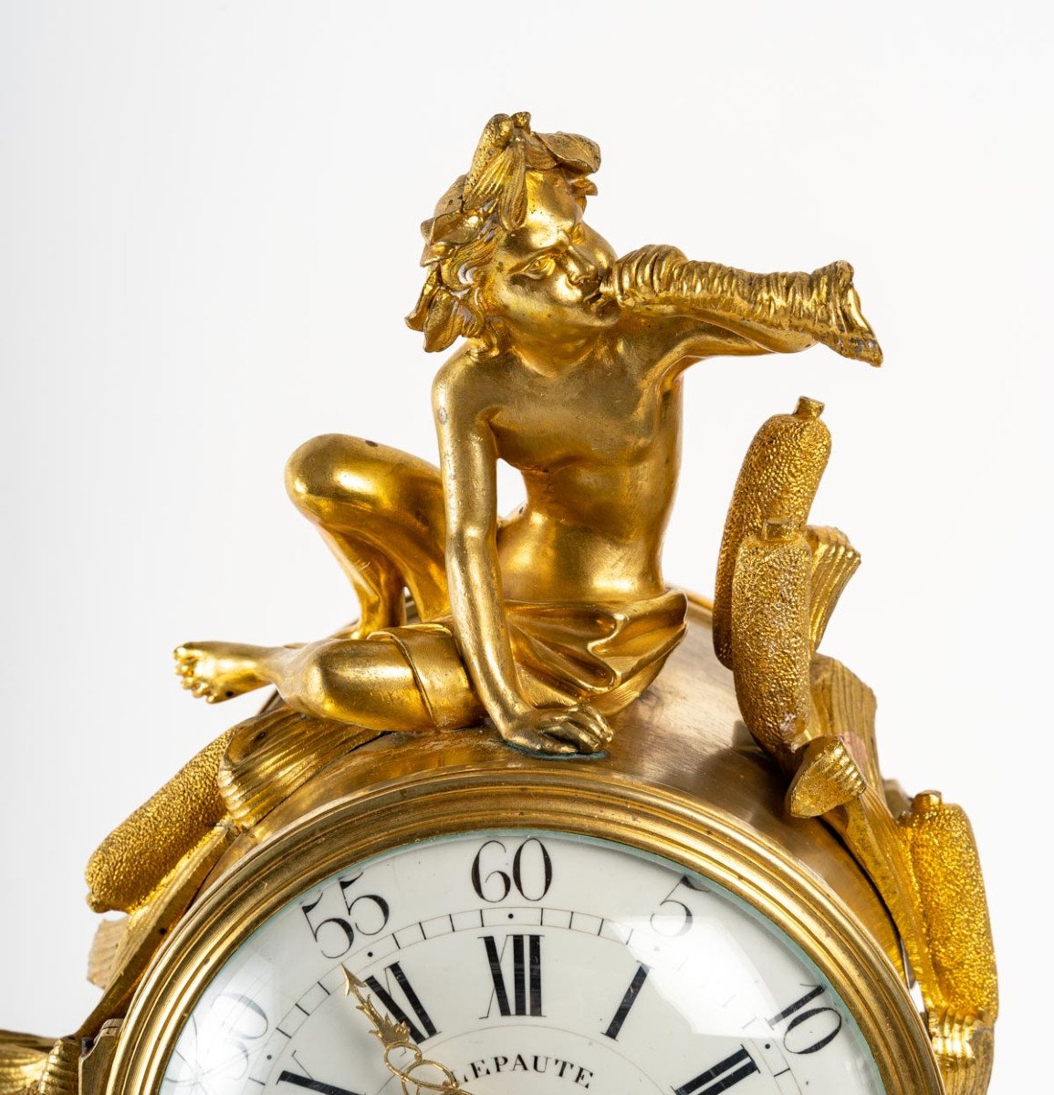 A Clock In Louis XV Style.-photo-2