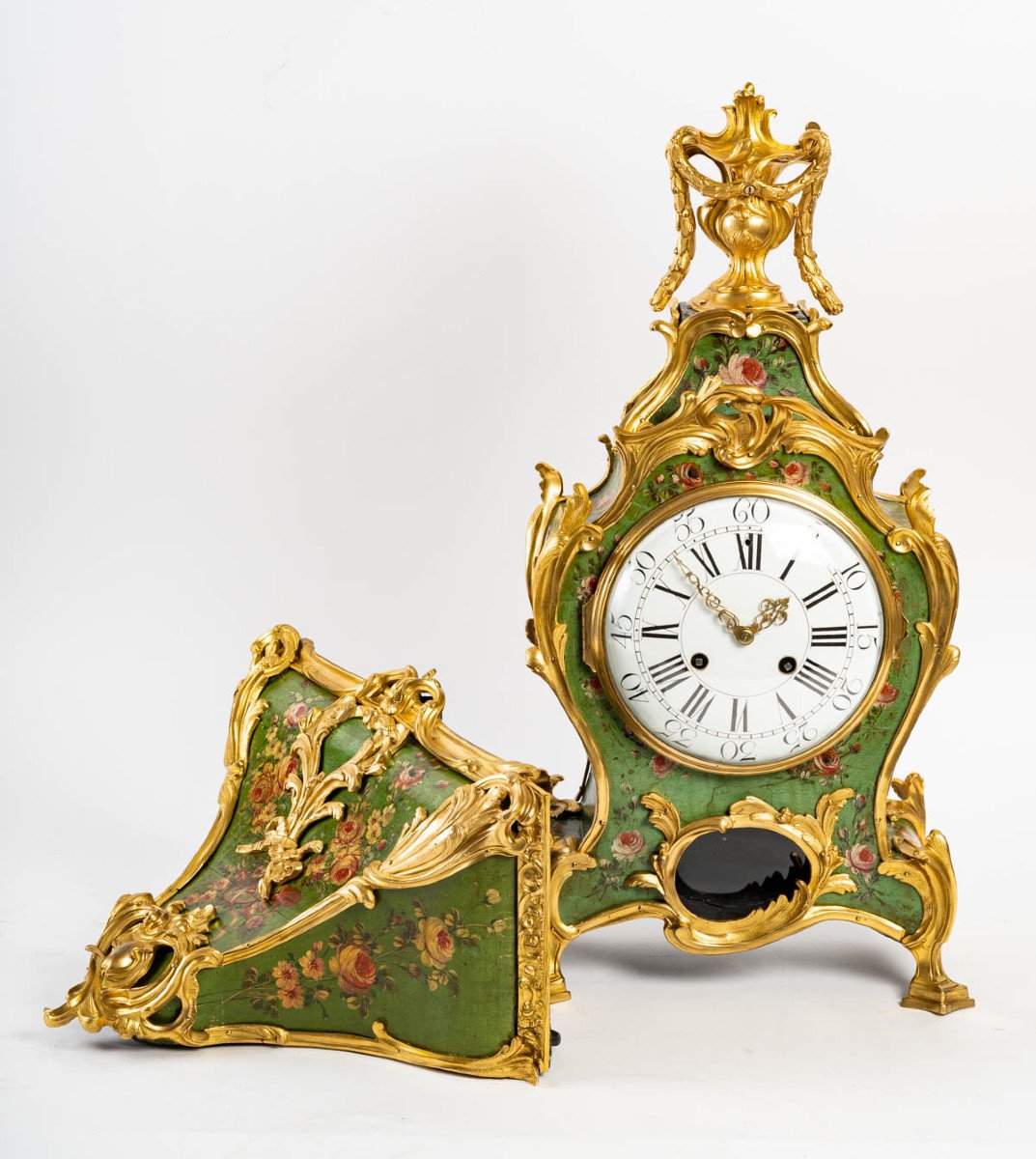 A Bracket Clock.  18th Century.-photo-2