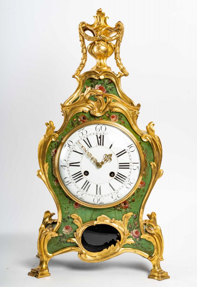 A Bracket Clock.  18th Century.-photo-4