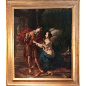 Johannes Voorhout (1647 - 1723): Joseph Et La Femme De Putiphar.