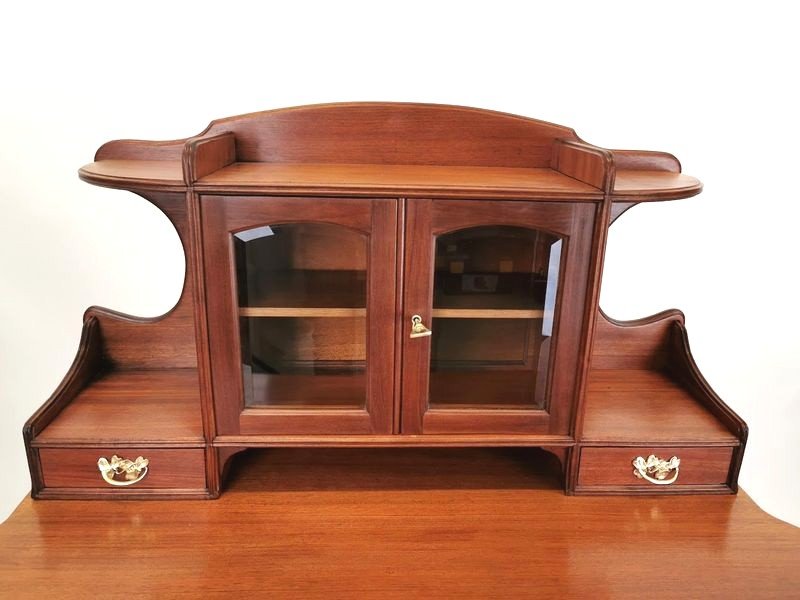   Louis  Majorelle Bureau Art Nouveau "Aux Trèfles" -photo-3