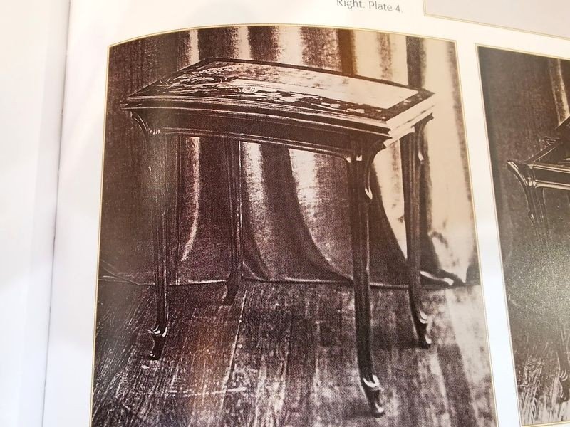 Emile Gallé Table à Jeux Art Nouveau &quot;Aux Trèfles&quot;-photo-6