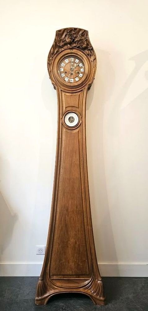 Art Nouveau Parquet Clock Camille Gauthier