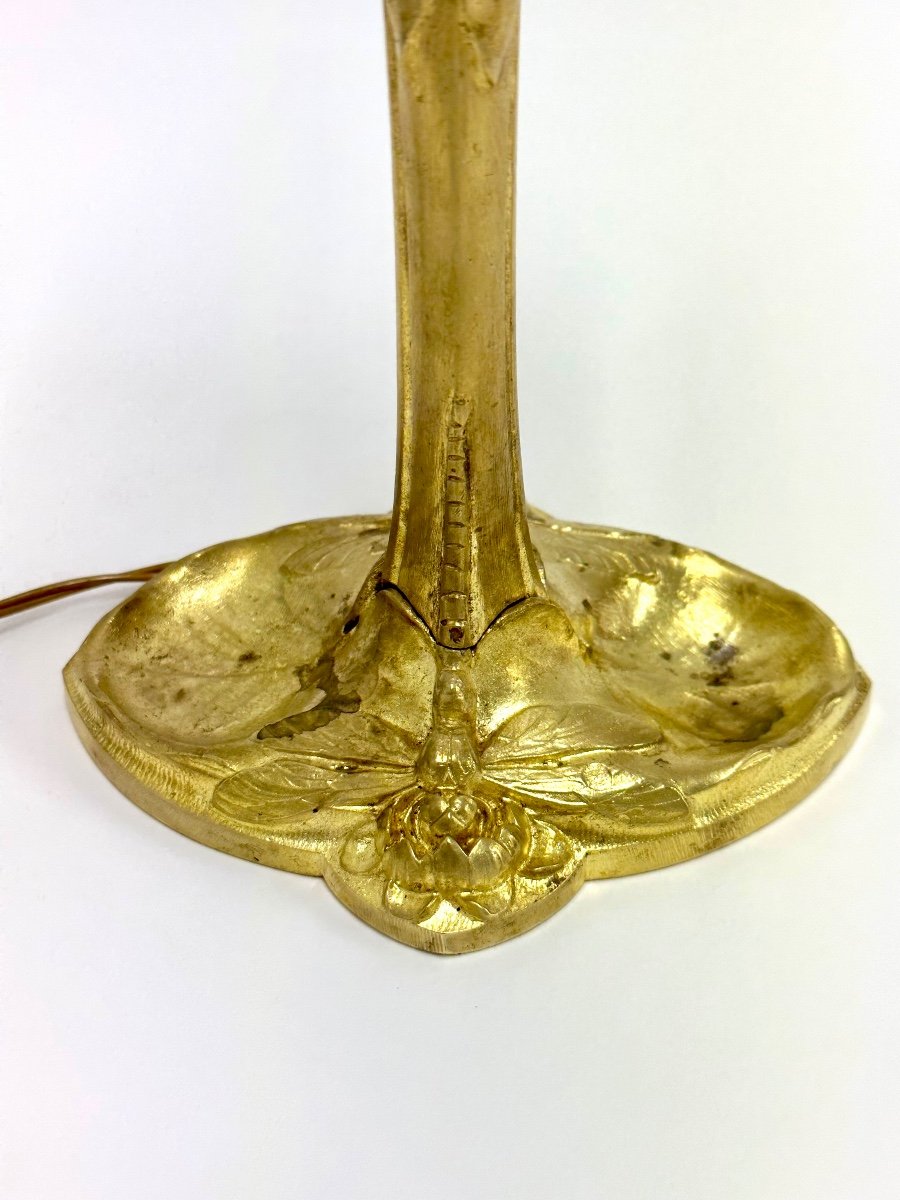 Lampe Muller Art Nouveau "Cœur De Marie"-photo-3