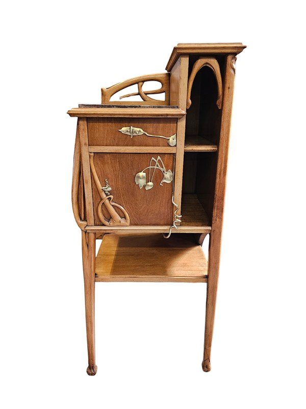 Louis Brouhot Chambre à Coucher Art Nouveau "Nénuphars"-photo-4