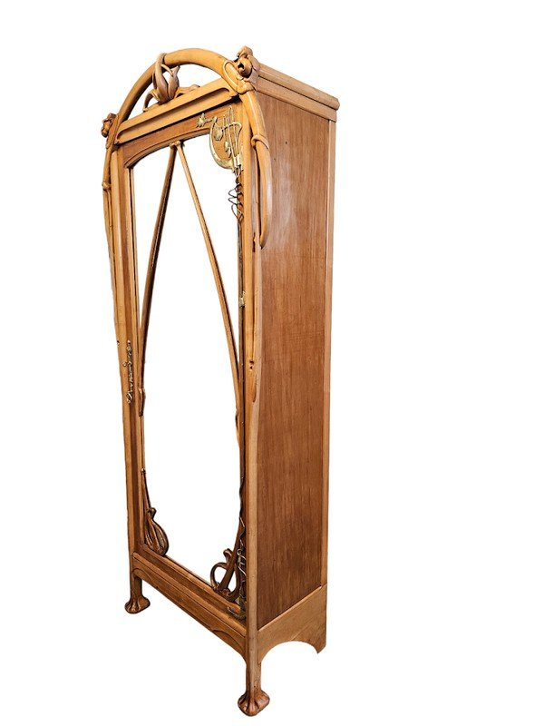 Louis Brouhot Chambre à Coucher Art Nouveau "Nénuphars"-photo-1