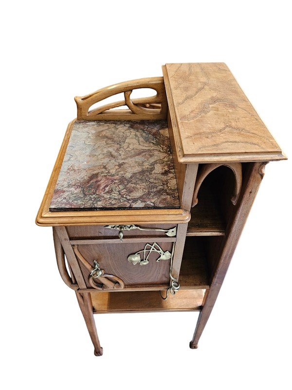 Louis Brouhot Chambre à Coucher Art Nouveau "Nénuphars"-photo-8