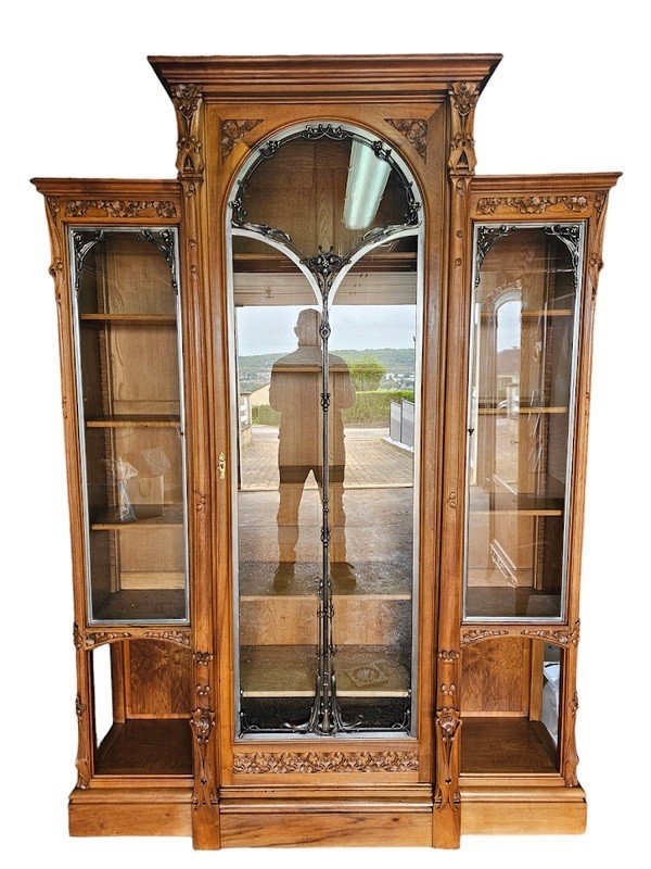 Louis Majorelle Art Nouveau Library "sagittarius"