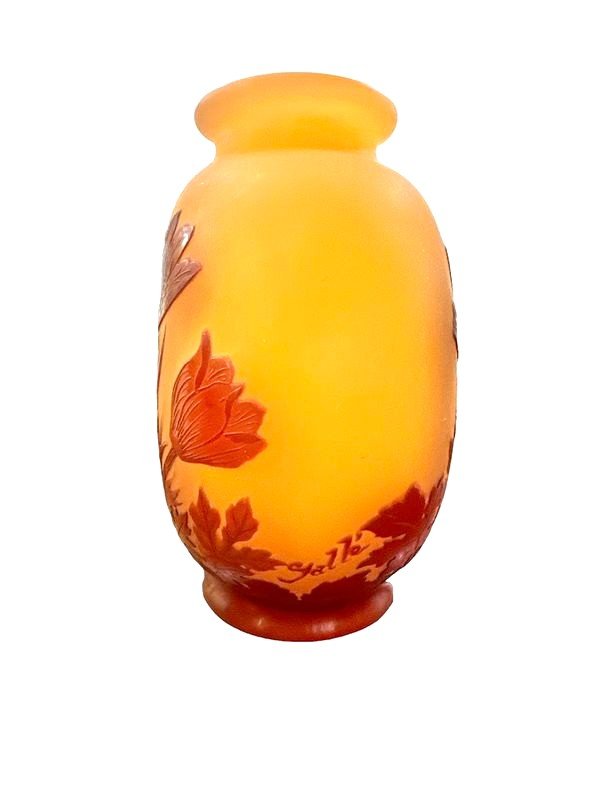 Emile Gallé Vase “aux Anemones”-photo-3