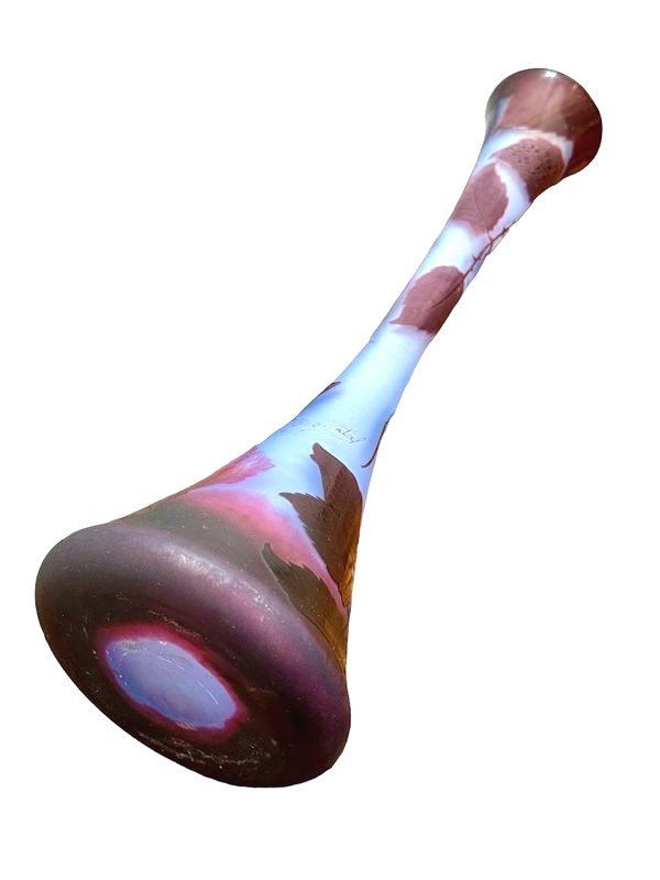 Soliflore Silver Vase “aux Roses”-photo-2