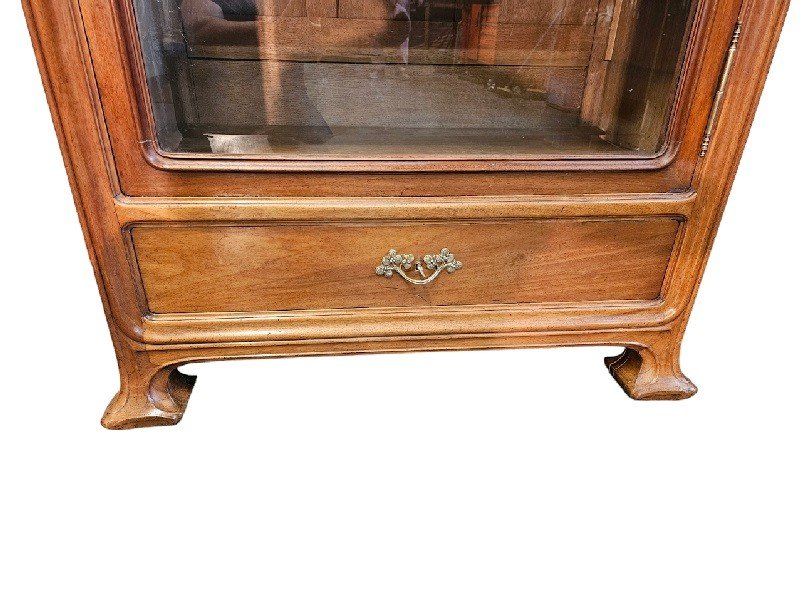 Edouard Diot Vitrine Art Nouveau "Pommes de Pins"-photo-4