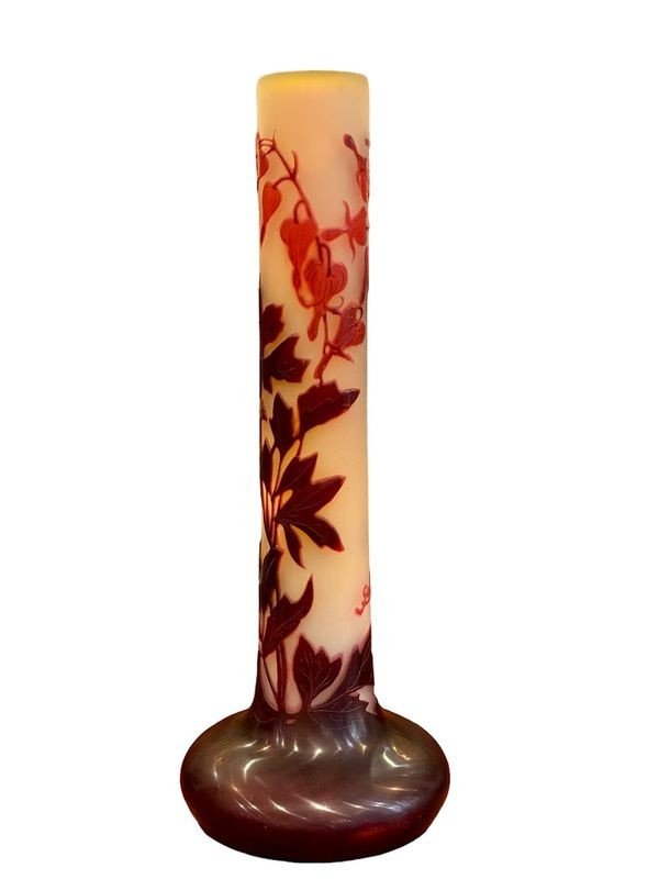 Emile Gallé Vase "heart Of Mary"