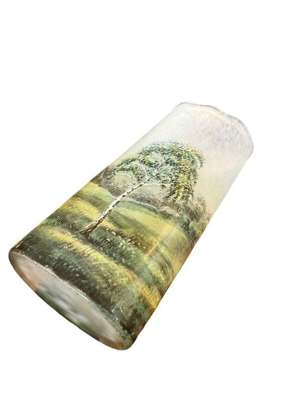 Lamartine Vase " Paysage Lacustre"-photo-1
