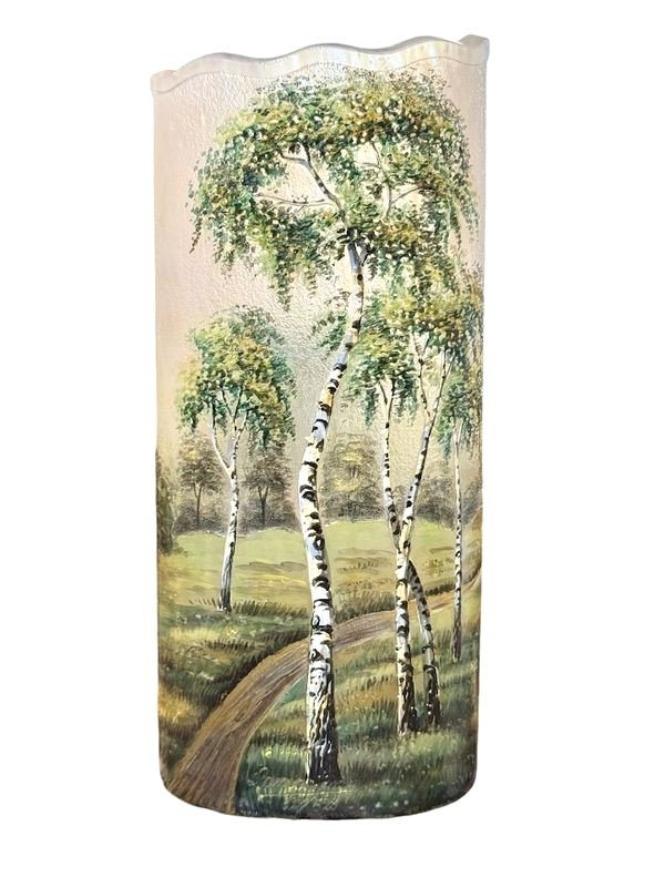 Lamartine Vase " Paysage Lacustre"