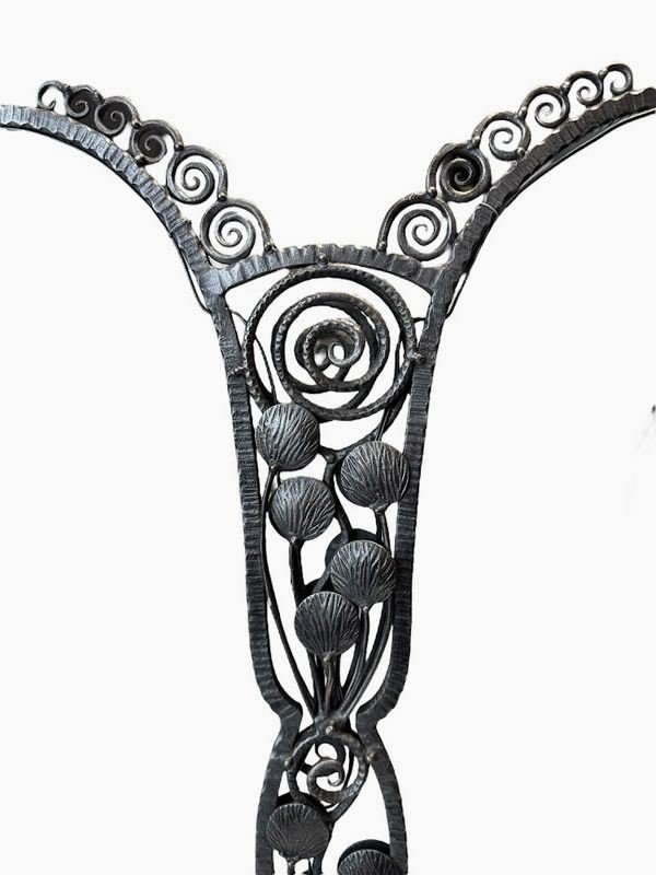 Daum Nancy Double Lamp "cockscombs"-photo-2