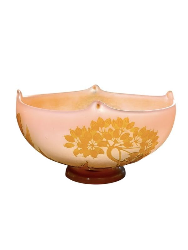 Emile Gallé Art Nouveau Cup "with Ombelles"-photo-2